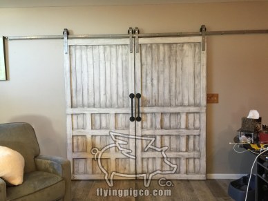 ANTIQUE WHITE FRENCH DOORS 7