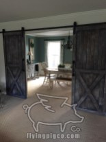 DISTRESSED FRENCH DOUBLE DOORS 4