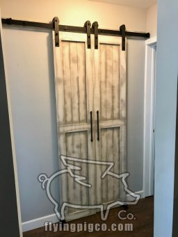 INSTALLED FRENCH DOORS