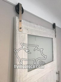 FROSTED GLASS WINDOW DOOR